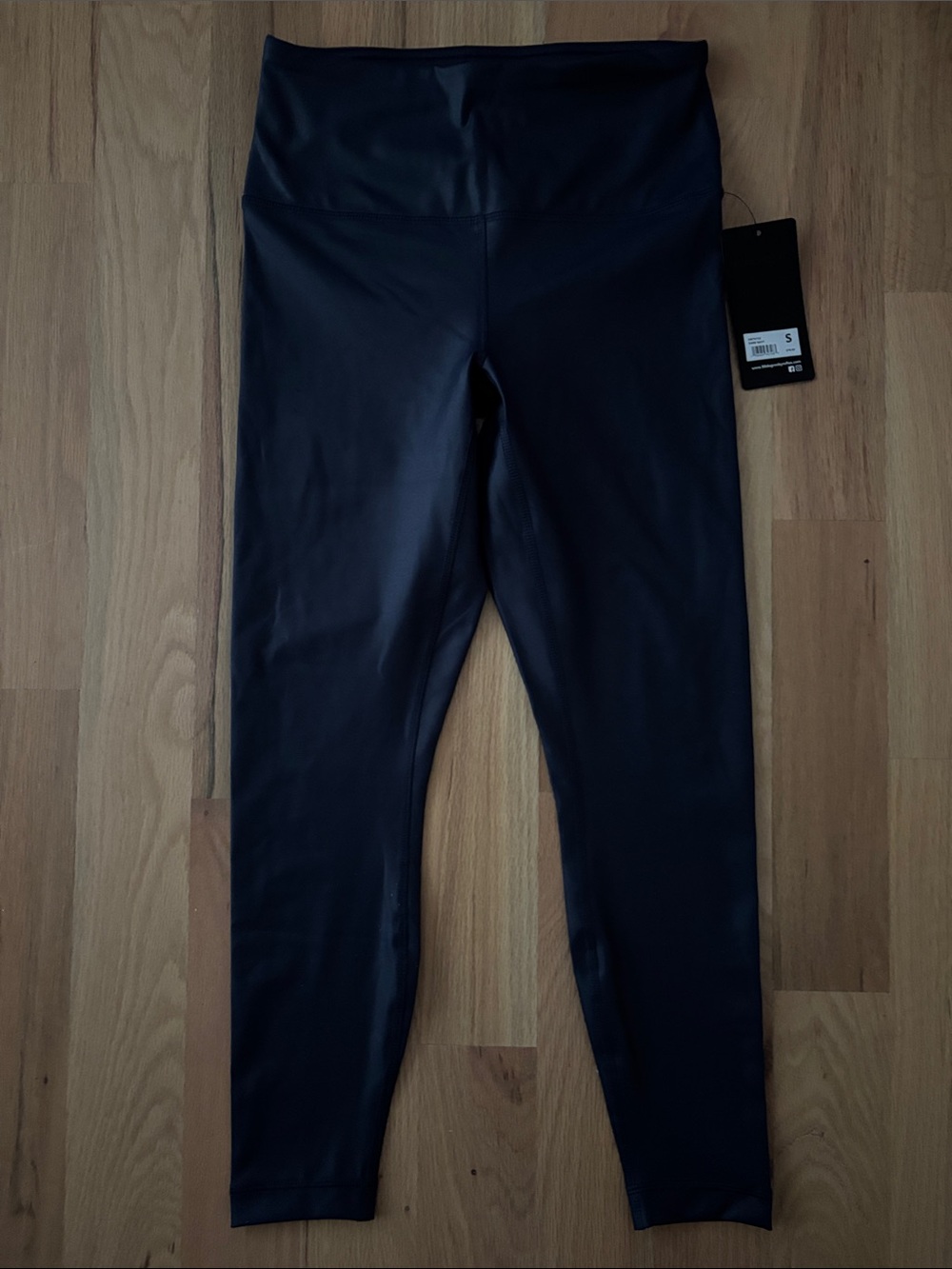 90 Degree By Reflex Black High-Waist Leggings